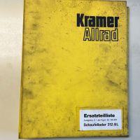 Ersatzteilliste Kramer Schaufellader 312 SL Kreis Ostholstein - Bad Schwartau Vorschau