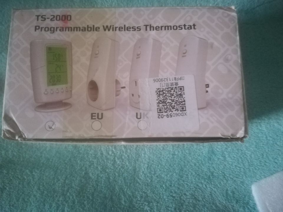 Programmable Wireless Thermostat TS-2000 in Nessetal