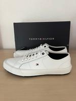 Tommy Hilfiger Leder Sneaker Gr.44 weiß Neu in OVP Wandsbek - Hamburg Rahlstedt Vorschau