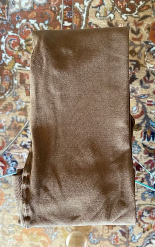 Strumpfhose  130 DEN blickdicht  dunkel khaki grün braun  M L neu in Amberg