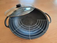 Wok Gusseisen mit Glasdeckel Woktopf Kr. Altötting - Teising Vorschau