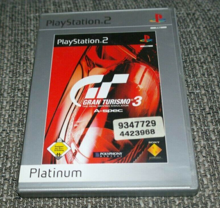 DVD-Box Gran Turismo 3 A-Spec Sony PlayStation 2, 2002, in Castrop-Rauxel