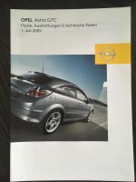 GM Opel Astra GTC OPC Werbung Faltblatt Flyer Prospekt Service Nordrhein-Westfalen - Kall Vorschau