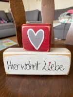 Deko „Hier wohnt Liebe“ Hochzeitsgeschenk Düsseldorf - Bilk Vorschau