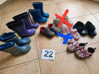 Kinderschuhe Schuhe Größe 22 Stiefel Sandalen Hausschuhe Sachsen - Bautzen Vorschau