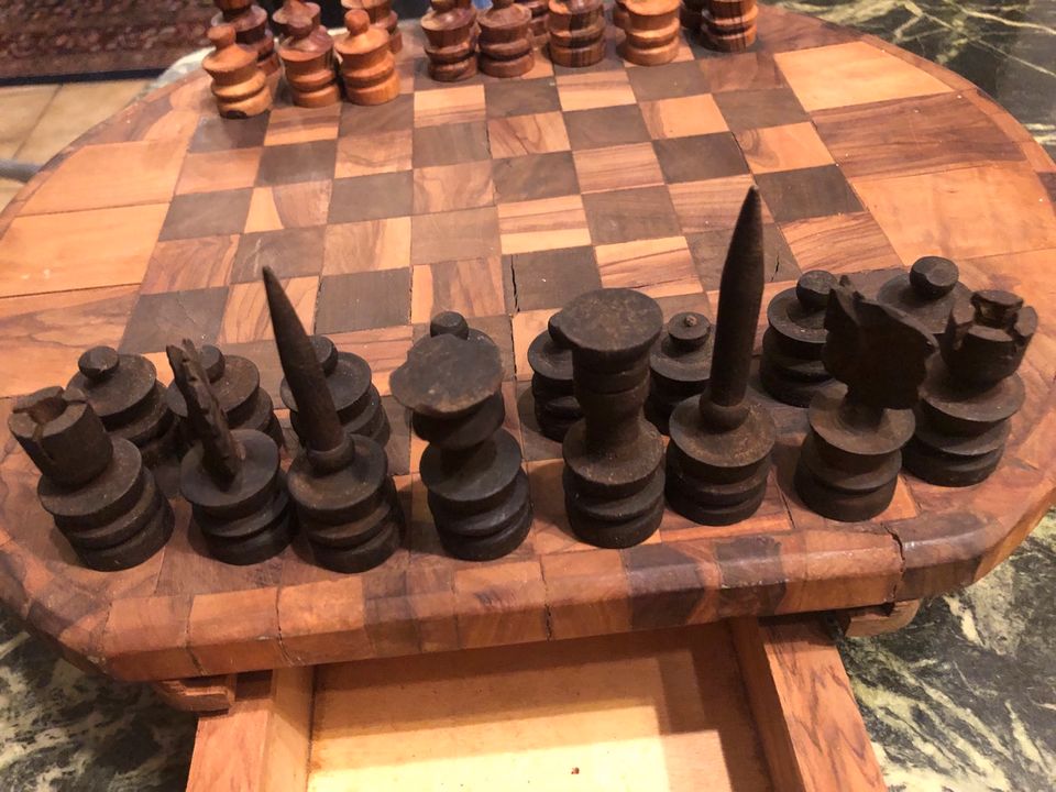 Schach aus Holz in München