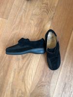 Dr. Scholl Orthopädische Schuhe 38 Leder schwarz Klettverschluss Saarland - Beckingen Vorschau