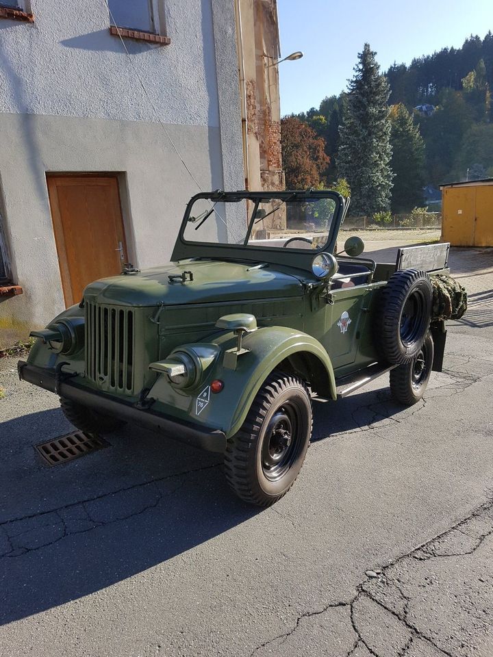 Oldtimer GAZ - 69 in Klingenthal