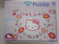 Puzzle Hello Kitty 112 Teile im Blumenmeer Kinderpuzzle Bayern - Gaimersheim Vorschau