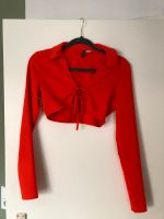 Orange/ rot Langarm Cropped Shirt H&M Köln - Porz Vorschau