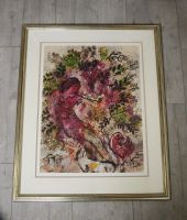Marc Chagall " Der Flötenspieler " 1955 Kunstdruck gerahmt 74x91 Nordrhein-Westfalen - Geldern Vorschau