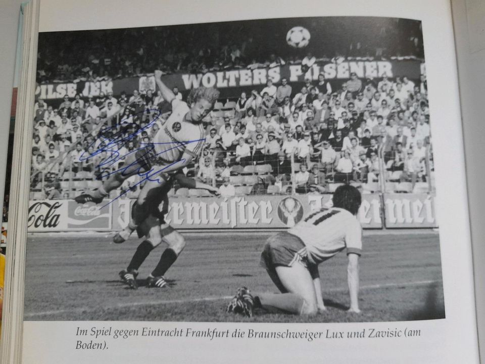 Buch 50 Jahre Eintracht Braunschweig 1995 signiert in Köln