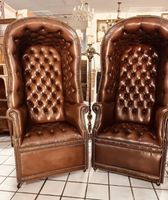 Luxus 2 X Spätviktorianische Chesterfield Portersessel Sessel eng Niedersachsen - Rodenberg Vorschau