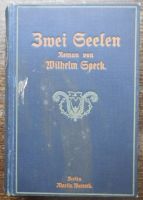 Zwei Seelen - Roman v. Wilhelm Speck Buch 1911 antiquarisch Niedersachsen - Thedinghausen Vorschau