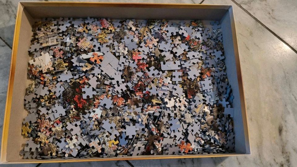 6 Puzzle Ravensburger komplett 1000 Teile ALLES für 12 Euro in Duisburg