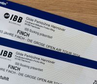 Finch Hannover 11.08.24 2 Tickets Hannover - Südstadt-Bult Vorschau