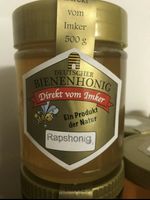 Rapshonig naturbelassen 500 gr. Glas Niedersachsen - Dahlenburg Vorschau