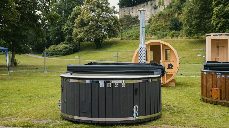 ⭐️❗️VOLLAUSSTATTUNG❗⭐️ Hot Tub Badefass Pool Whirlpool Jacuzzi in Lingen (Ems)