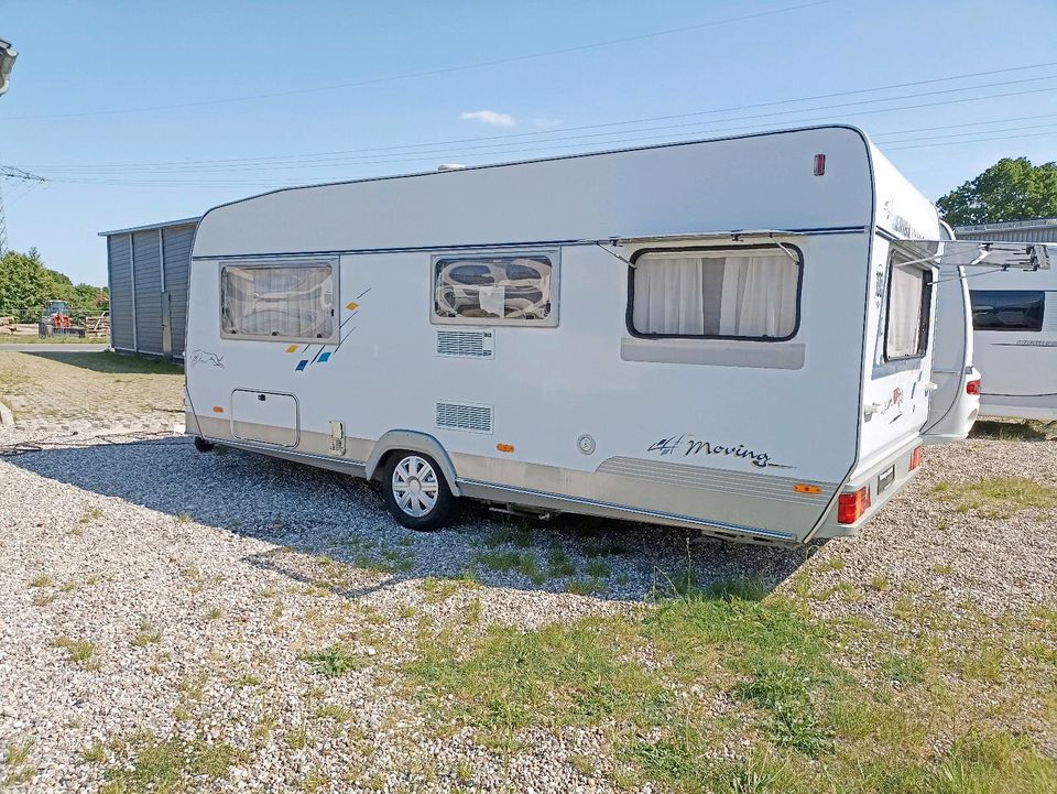 Schnäppchen Hymer Eriba 545 Moving Autarkpaket Fahrradträger SAT in Berkenthin