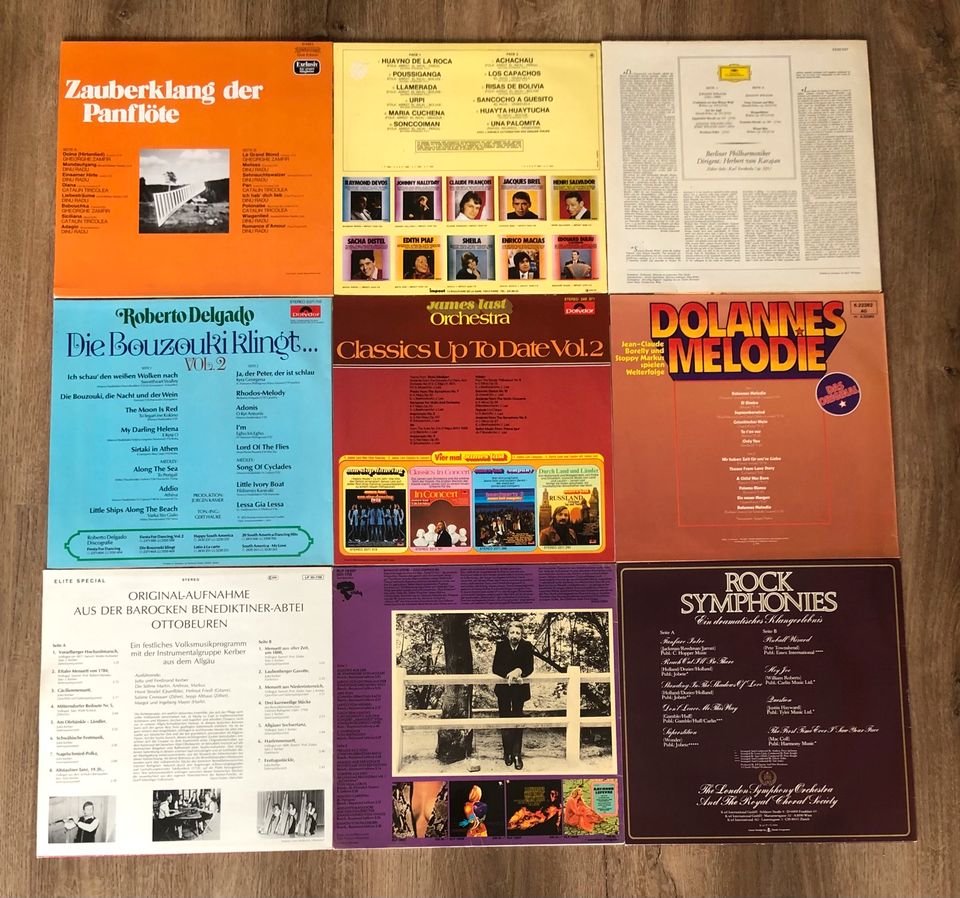 Tolle Schallplattensammlung: Top-Hits, Max Gregor, James Last etc in Lahnstein