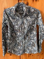 Bluse Marie Lund gemustert Paisley blau braun weiß Baumwolle Schleswig-Holstein - Lübeck Vorschau