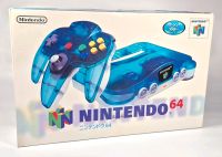 ✅Nintendo 64 Konsole Clear Blue aus Japan OVP Sehr Gut Sammler ! Frankfurt am Main - Bornheim Vorschau