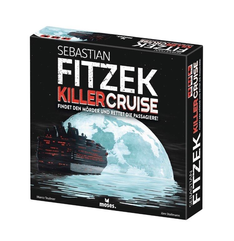 Krimi-Spiel-Spass - S.Fitzek - Killercruise - 3D Schiff - Neu in Geist