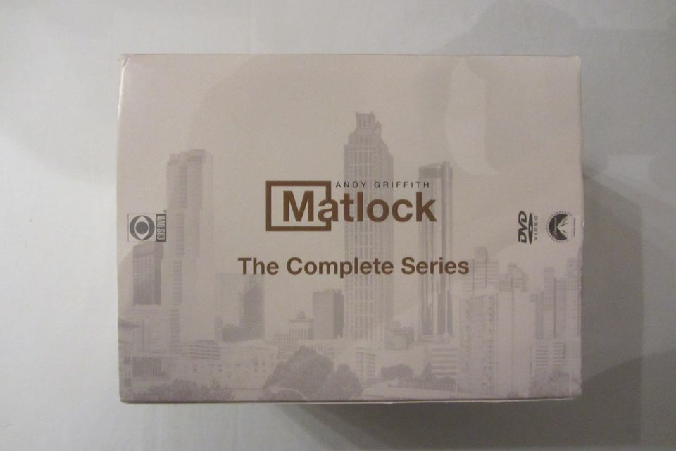 52 DVD`s - Matlock - Anwalt-TV-Serie - English Version in Buchloe