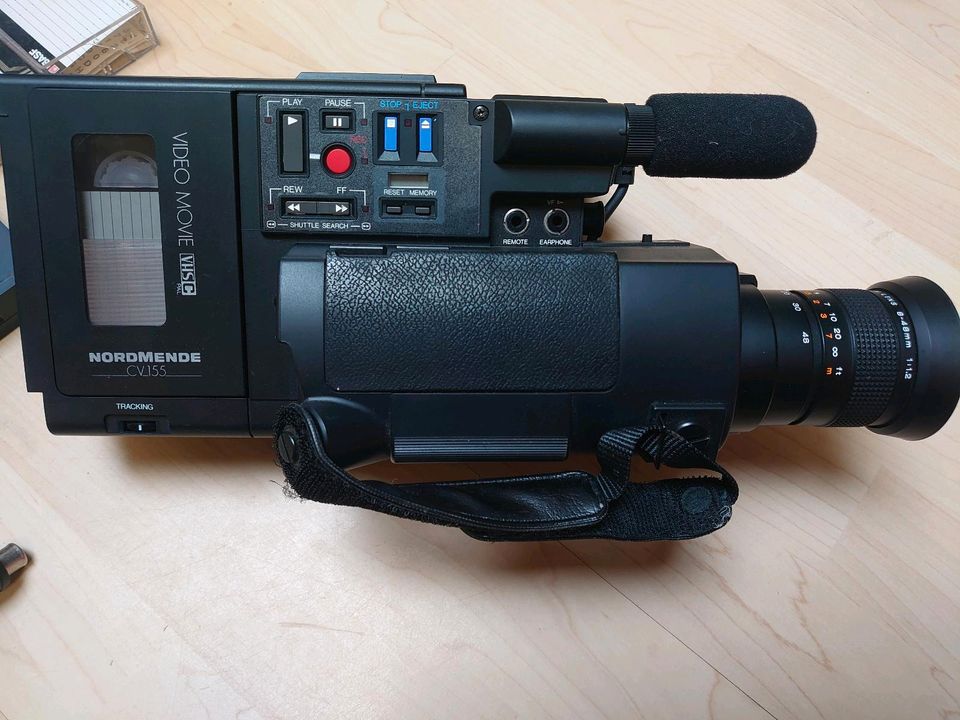 Nordmende CV155 Videokamera VHS Voll funktionsfähig. in Reinbek