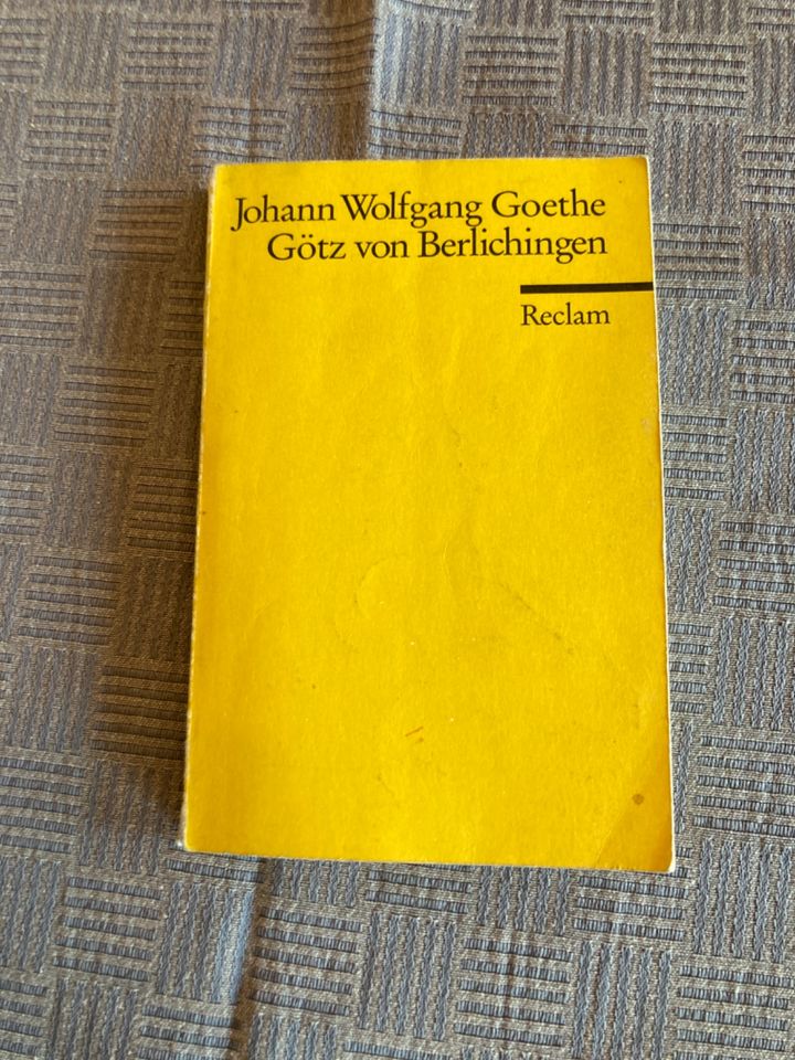 Johann Wolfgang Goethe: Götz von Berlichingen + Lektürenschlüssel in Wald-Michelbach