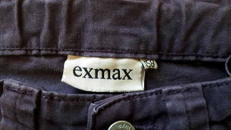 Exmax Jeans Hose Gr. 158 Dunkel Lila Aubergine in Boppard