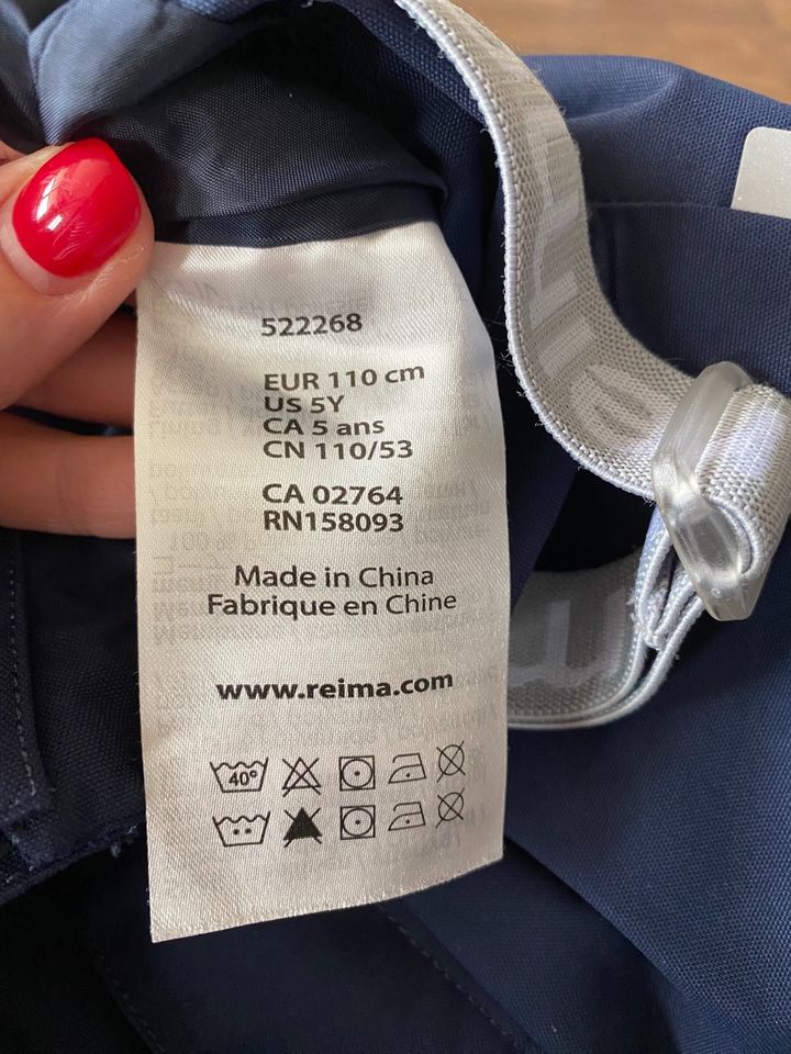 Reima Matschhose/ Regenhose/ Suoja Gr. 110 * wie neu* in Frankfurt am Main