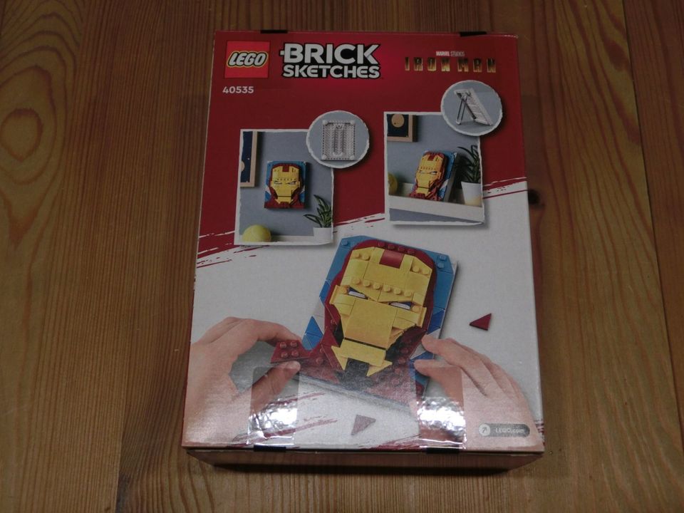 Lego Brick Sketches je 24€ 40535 40536 Miles Morales Iron Man in Bottrop