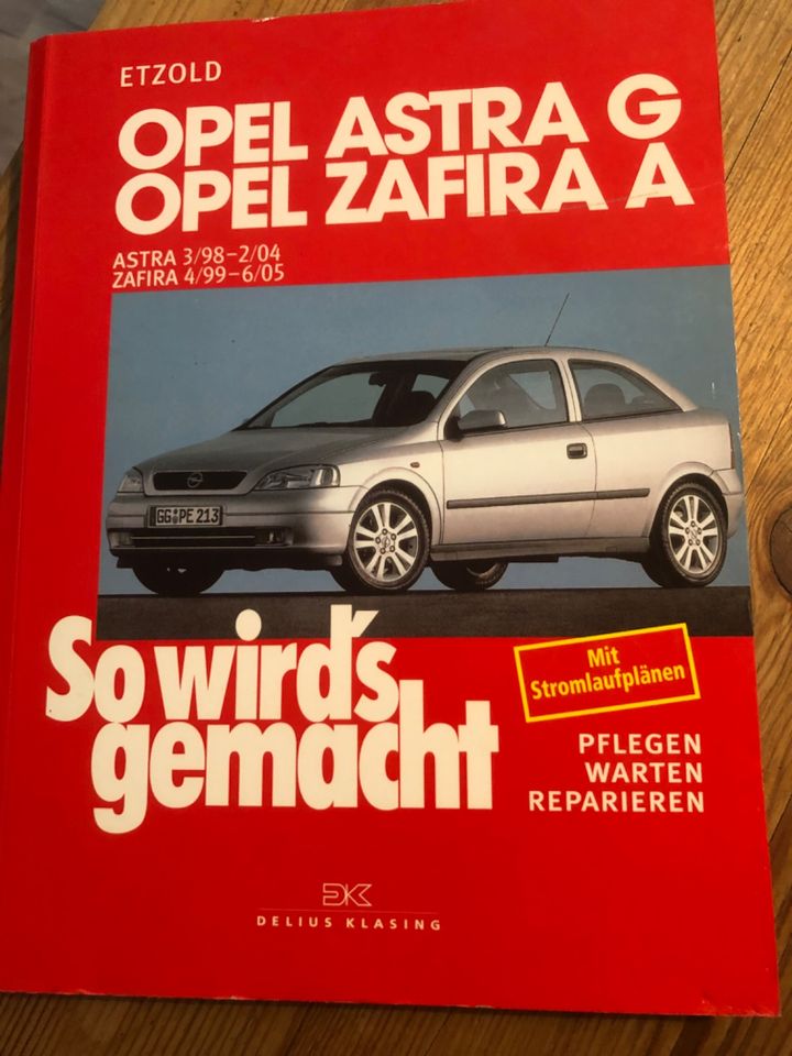 So wird´s gemacht, Opel Astra G / Zafira A in Wörth am Rhein