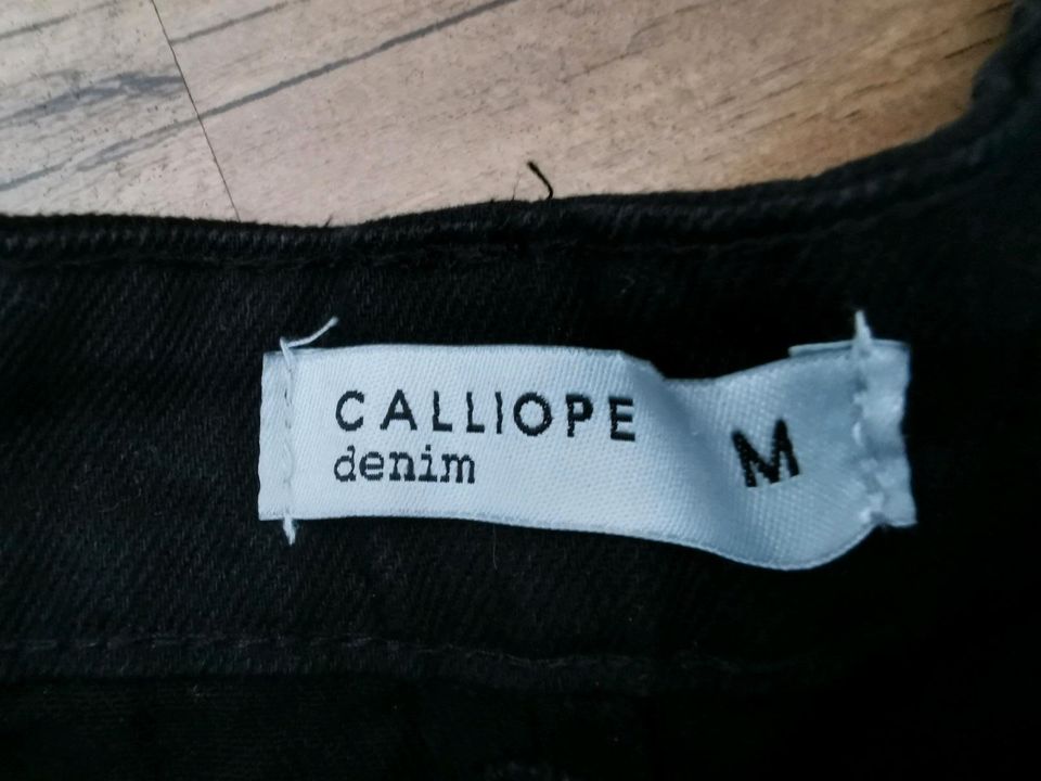 Kurze Hose Hotpants Black Denim in M in München