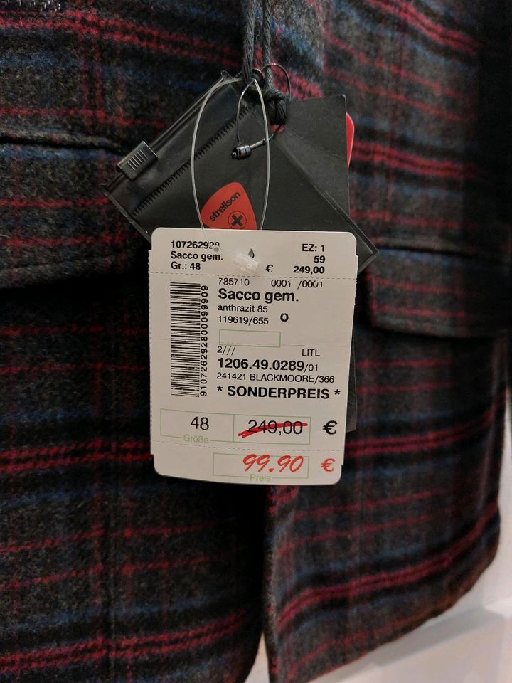 Strellson Sakko Blazer Frühjahr 48 neu in Kaufering