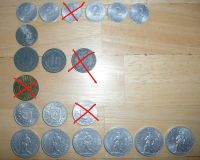 Österreich, Kursmünzen, 56 Stück, gemischt, 1946-1992 Essen - Essen-Werden Vorschau