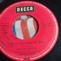 SINGLE  BILLIE  DAVIS  I WAND  YOU  TO BE  MY  BABY/ SUFFER Niedersachsen - Edemissen Vorschau