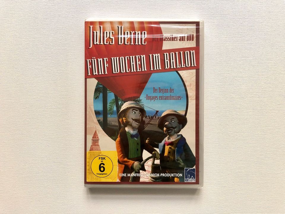 Puppentrickfilm: Fünf Wochen im Ballon (Jules Verne) DVD | Neu in Berlin