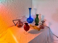 DDR Lauscha Glas Vasen Konvolut bunt Thüringen - Eisenach Vorschau