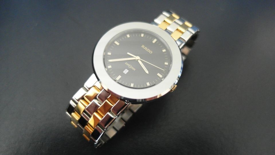 RADO DiaStar Stahl/Gold * Box & Papiere in Wesel