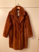 Kuschelig warmer Teddy Kunstfell Mantel H&M L oversize cognac Kr. München - Unterschleißheim Vorschau