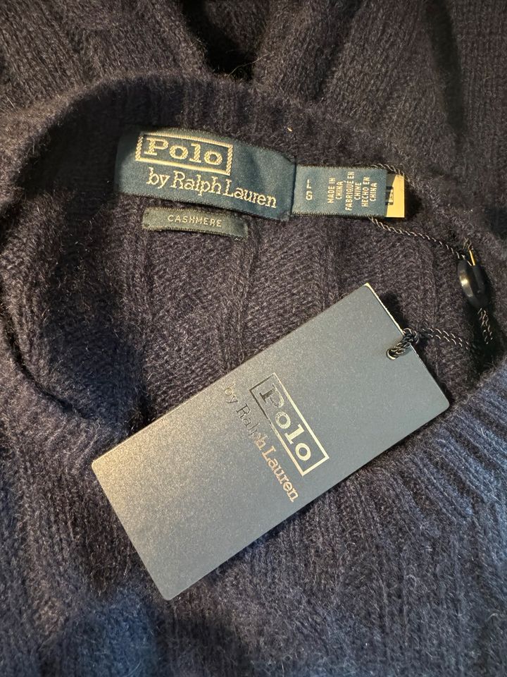 Ralph Lauren Cashmere Pullover Blau in München