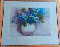 Aquarell Bild Blumen in Vase Niedersachsen - Ostrhauderfehn Vorschau