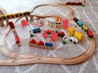 Eisenbahn , Holzeisenbahn, viele Teile, Holzspielzeug gr Set Bayern - Ehekirchen Vorschau