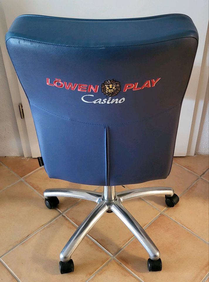 Löwenplay Casinostuhl / Drehstuhl - Leder in Demmin