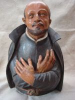 Skulptur, Büste, Ignatius von Loyola Niedersachsen - Hodenhagen Vorschau