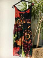 Desigual Kleid Mesh Blumen floral Mandala Hippie Boho Ibiza Urlau Bayern - Langweid am Lech Vorschau