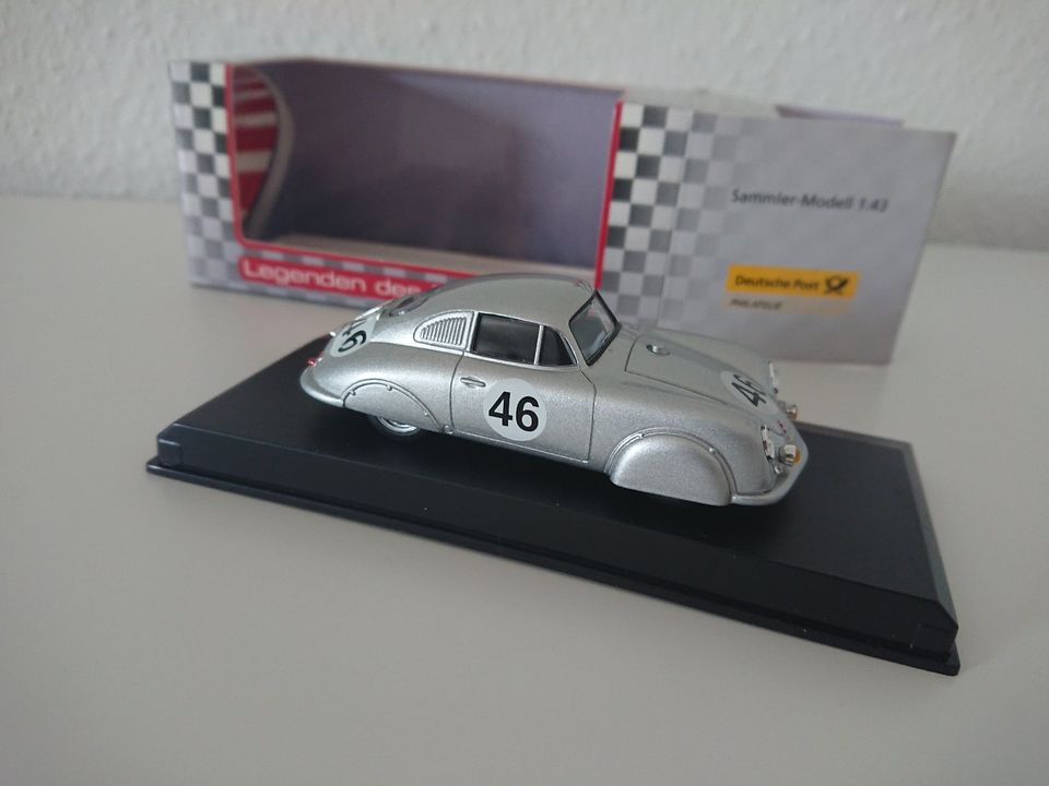 Modellauto Porsche 356 Leichtmetall Coupe 1951 #46 (Maßstab 1:43) in Mannheim