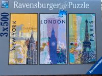 Ravensburger Puzzle 3x500 (London, Paris und New York) Leipzig - Probstheida Vorschau